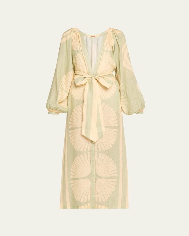 Divinatory Word Ankle Dress